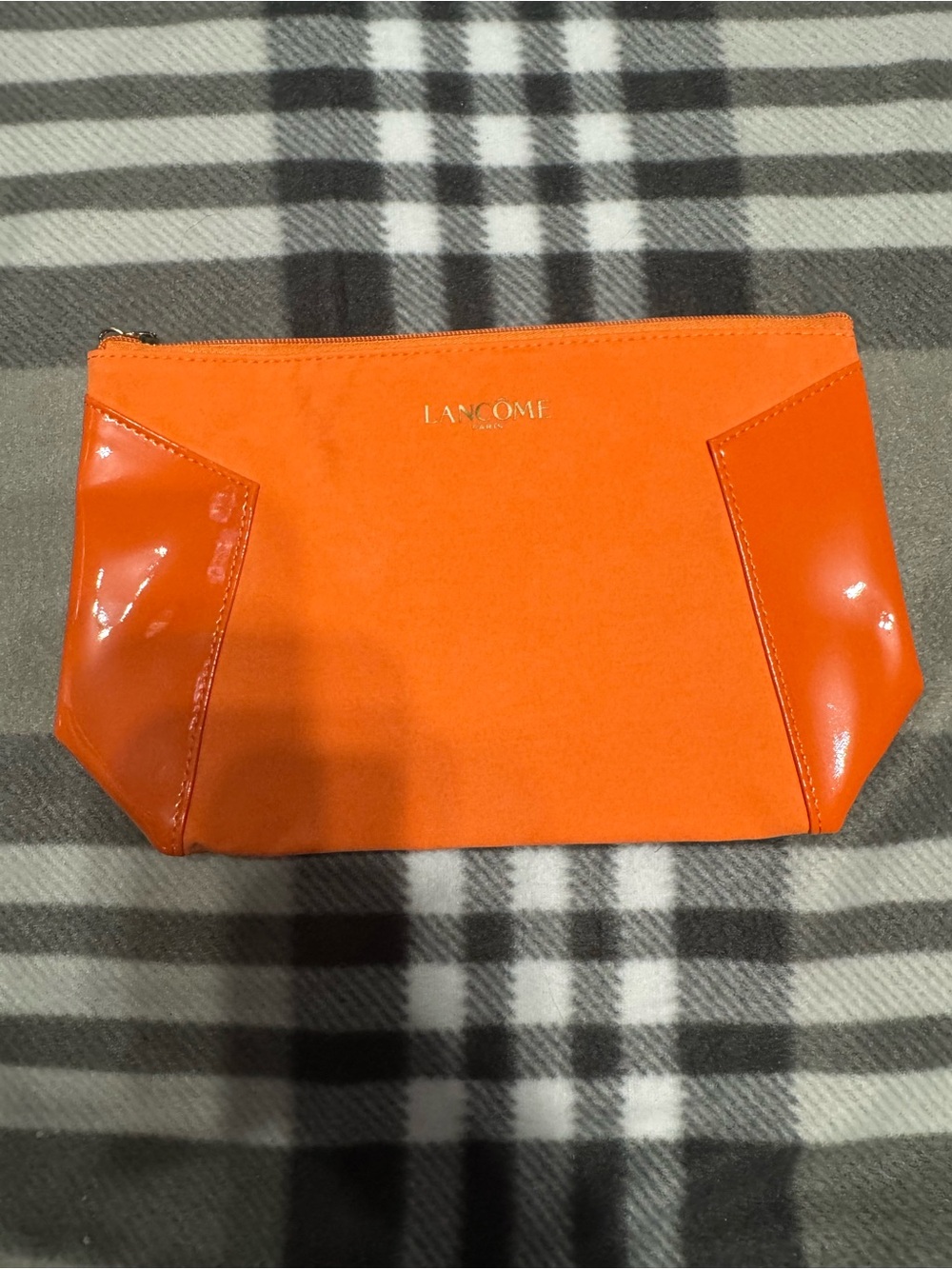Lancôme Orange Cosmetic Pouch